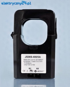 Przekładnik prądowy otwierany JS36S 400/5A