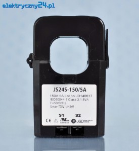 Przekładnik prądowy otwierany JS24S 150/5A