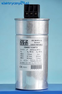 Kondensator 6,2 kvar/400V CSADG 0,44/7,5-HD