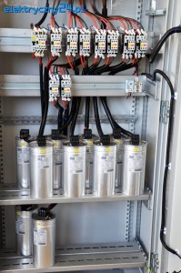 Bateria kondensatorów 190 kvar 6 stopni