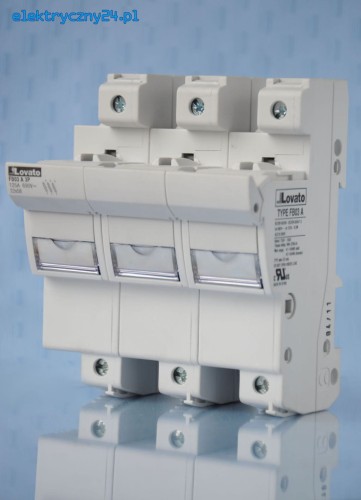 Podstawa bezpiecznikowa dla wkładek 22x58 FB03 A 3P