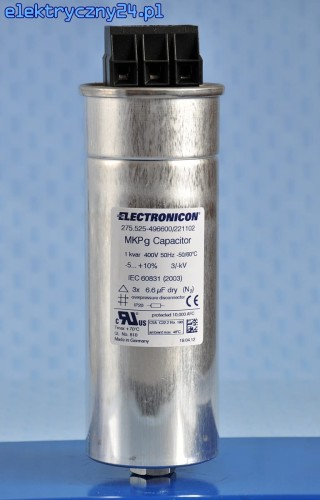 Kondensator 1 kvar MKPg 1/400//1,2/440