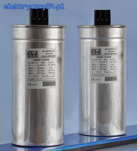 Kondensator 40 kvar (2x20) 2xCSADG 0,44/25-HD
